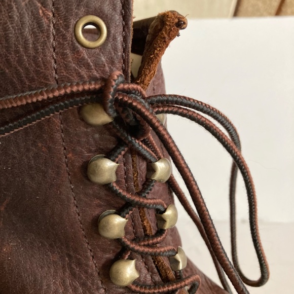 NuTech Logger Lace Up Brown Leather W/Kilt Men’s 8.5 - Picture 7 of 14